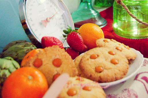 Galletas con frambuensa