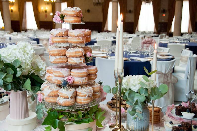 Mesa de donuts