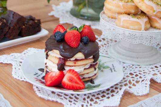 Mesa de donuts