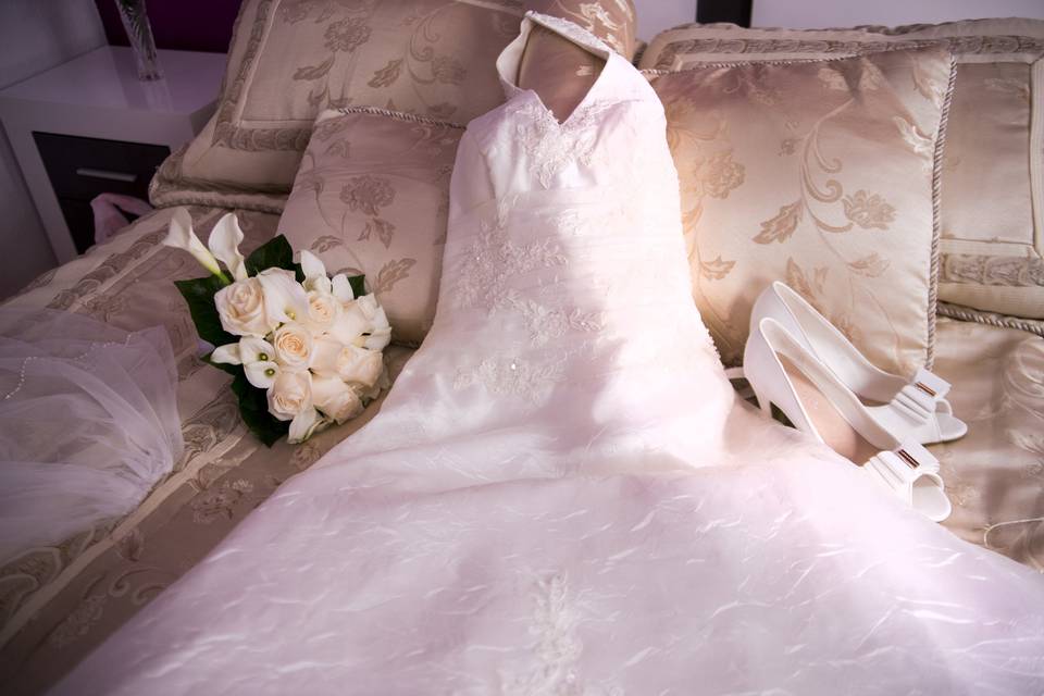 Detalle del vestido