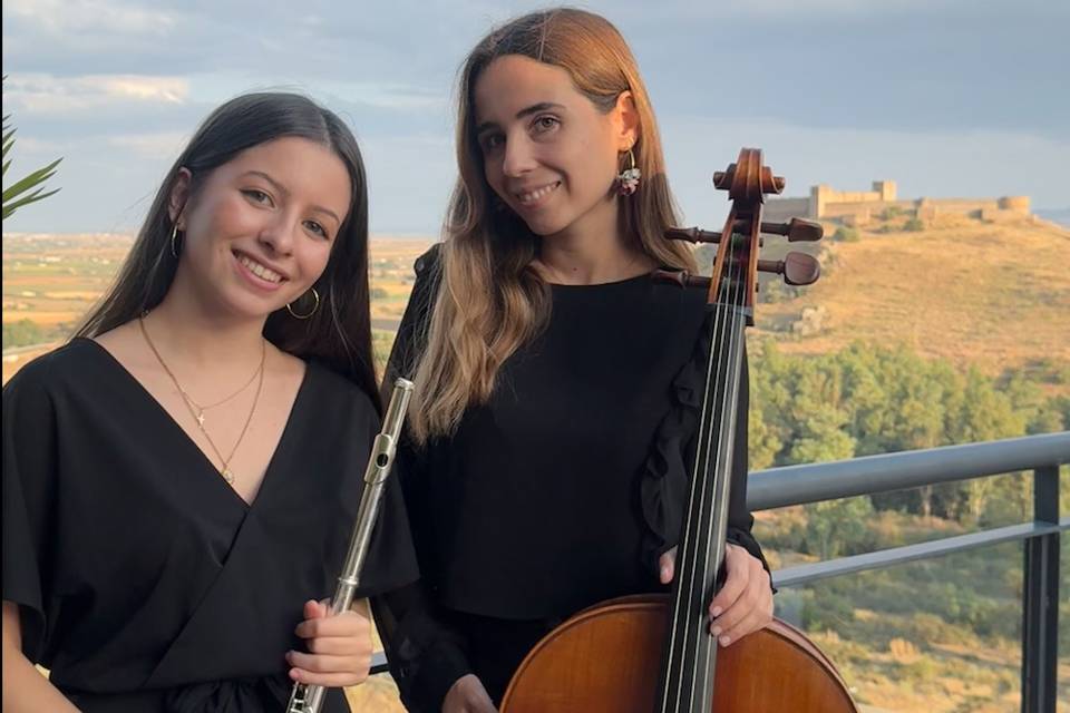 Las chicas, María y Lucía