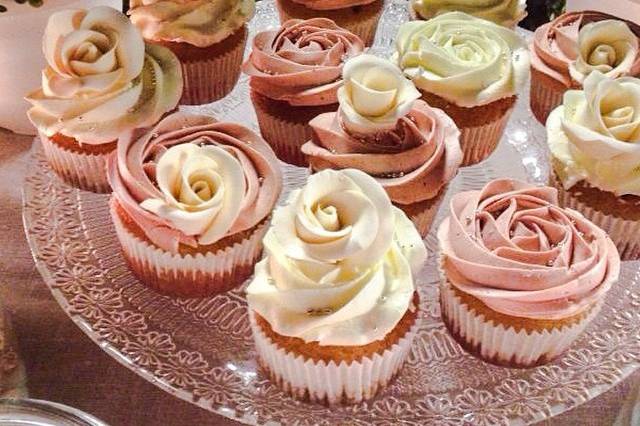 Cupcakes románticos