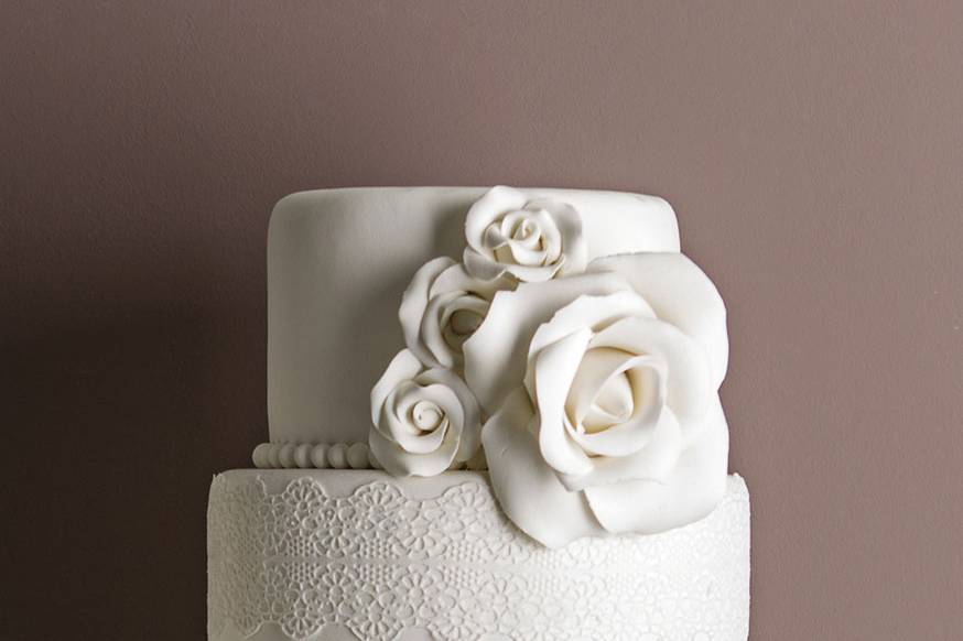 Tarta nupcial white