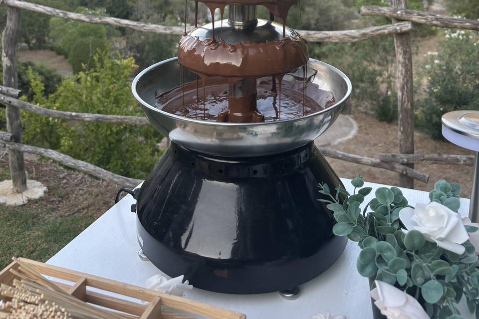 Fuente de chocolate