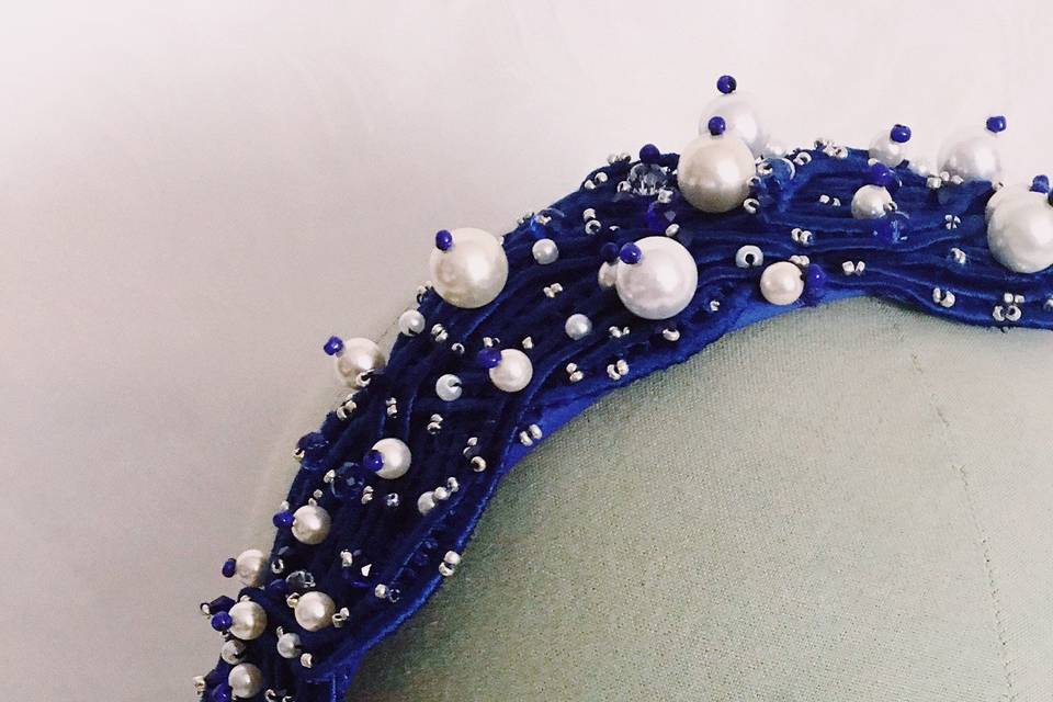 Diadema de perlas