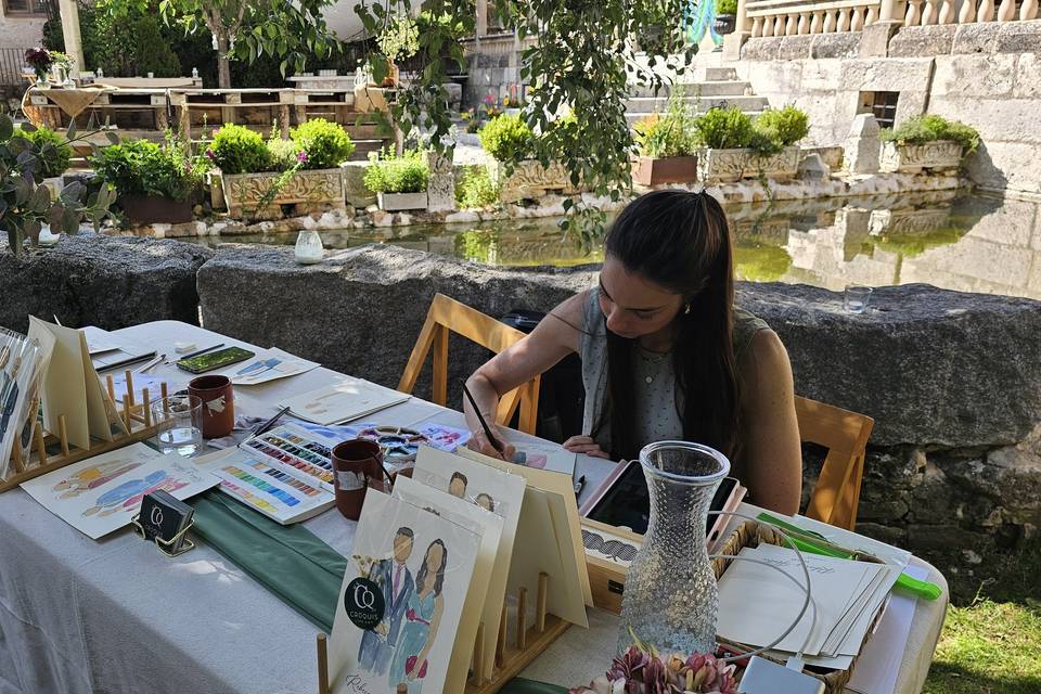Stand en vivo