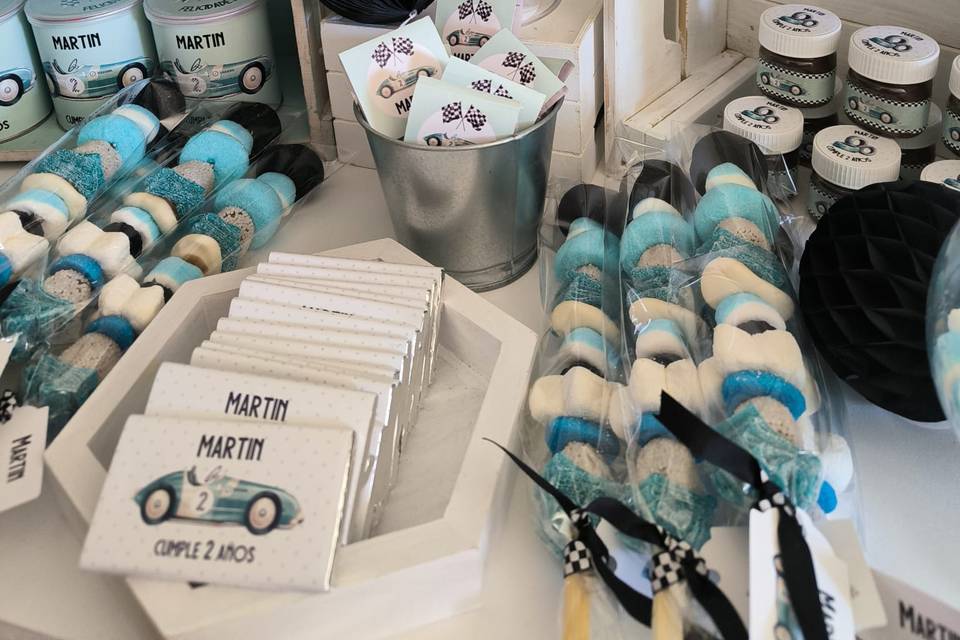 Detalle cumpleaños coche