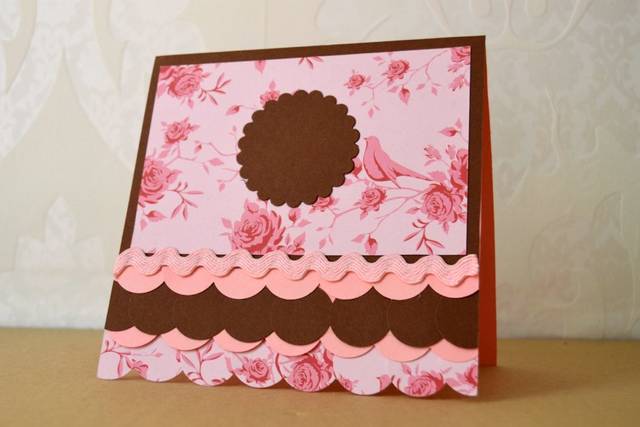 Tarjeta rosa