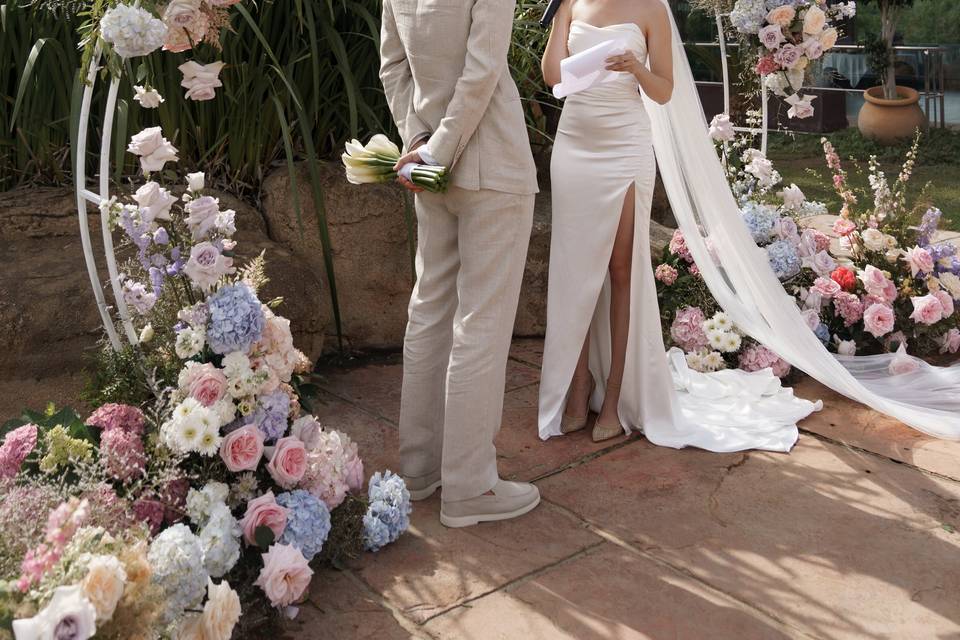 Boda en paleta pastel