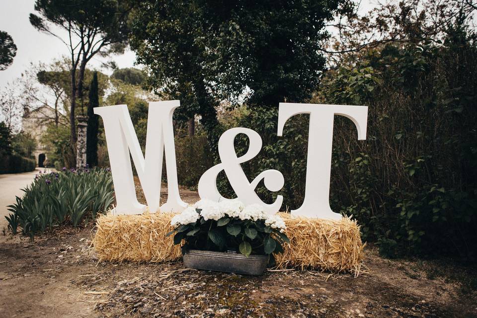 Decoración de boda