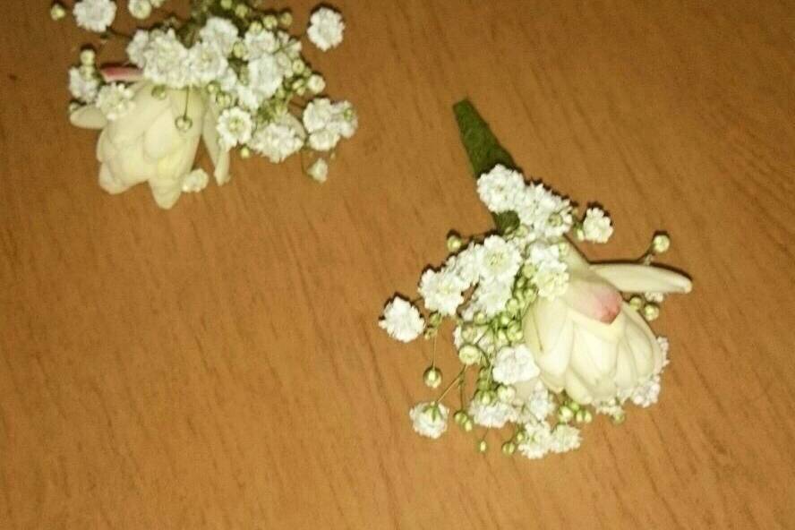 Bouquet hortensias