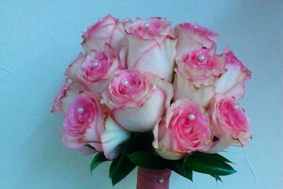 Bouquet de rosa esperanza