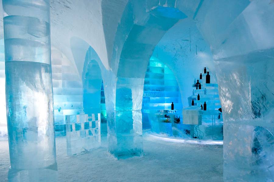 Hotel de hielo en Suecia