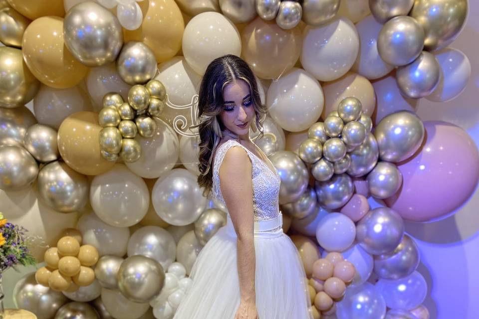 Photocall con globos orgánicos