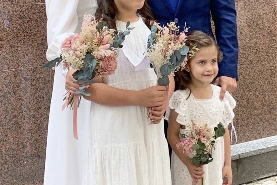 Boda con niños