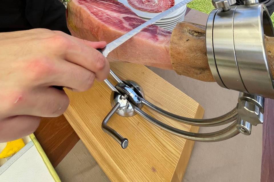 Cortador de jamón experto