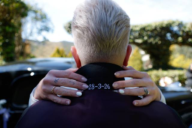 Fecha especial bordada