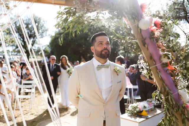 Boda boho chic al aire libre