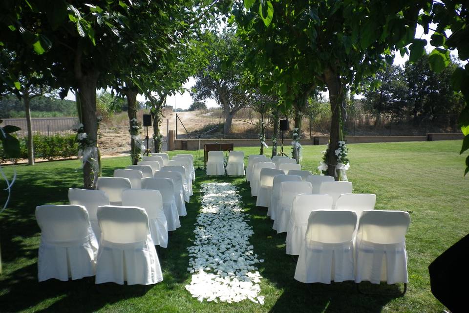 Boda exterior