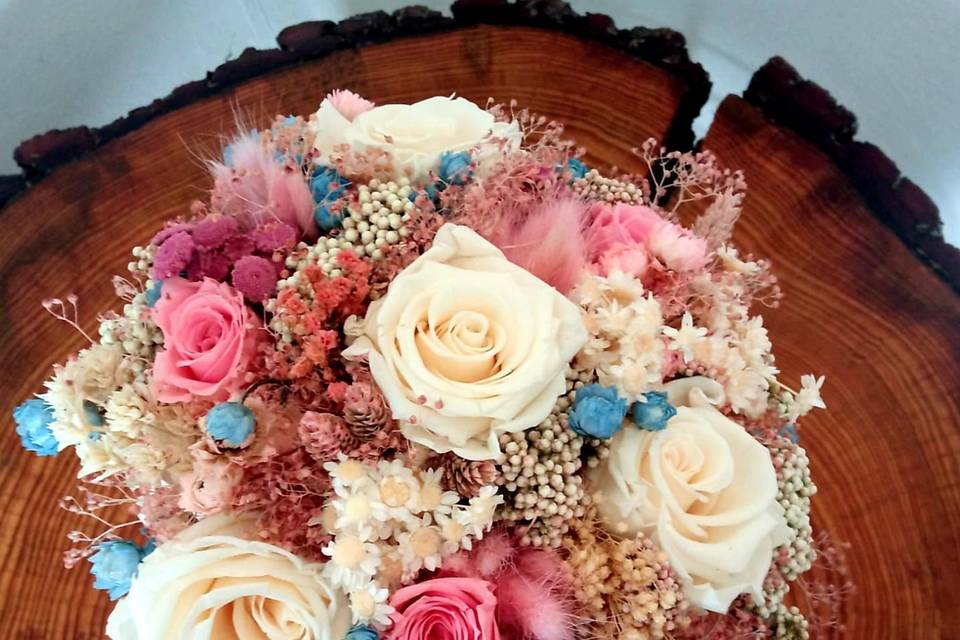 Ramo bouquet preservado