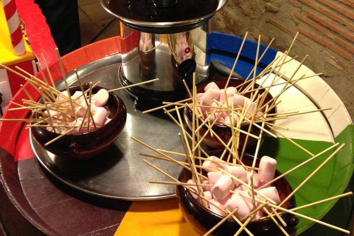 Fondue de chocolate