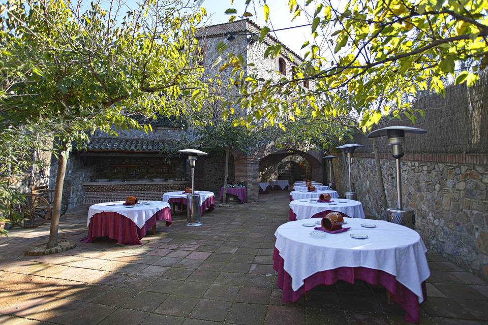 Terraza exterior Salón Arcus