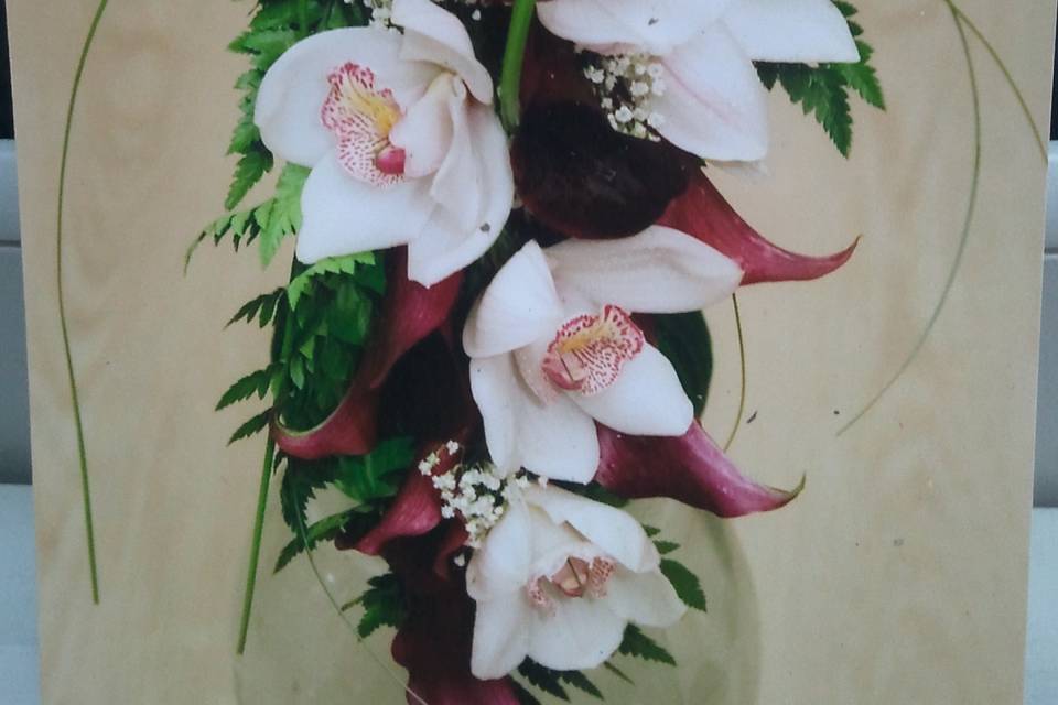 Bouquet con lisianthus