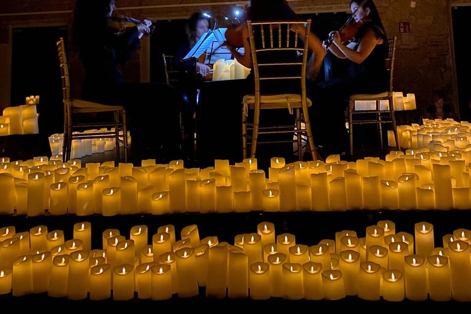 Cuarteto a la luz de las velas