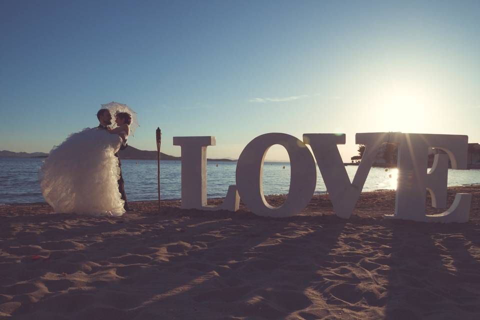 Amor en la playa