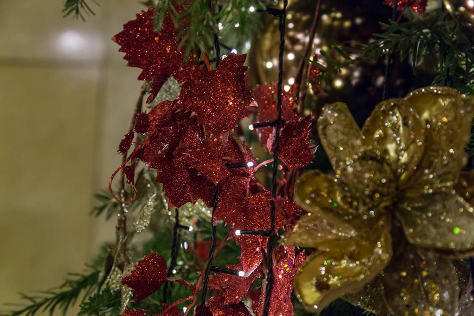 Detalle árbol de boda