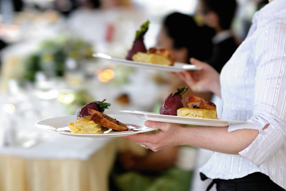 Platos para el banquete