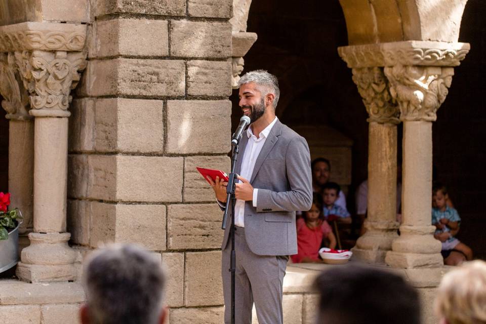 Pau Murner - Maestro de ceremonias