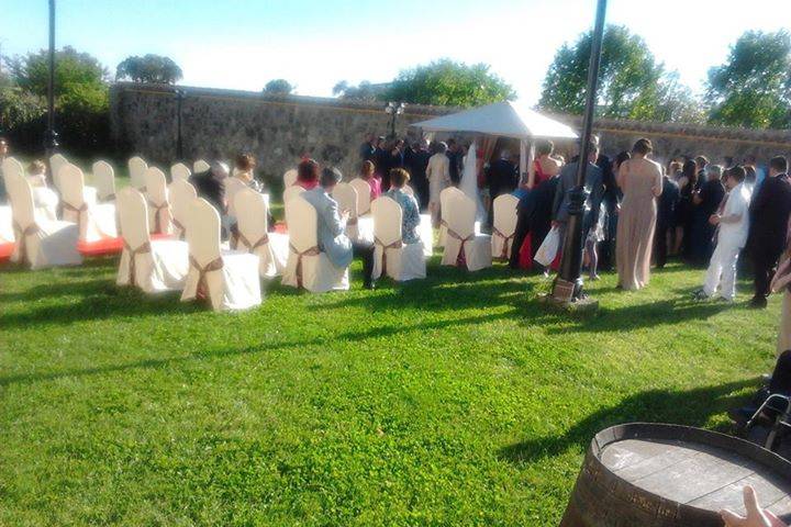 Boda en el exterior