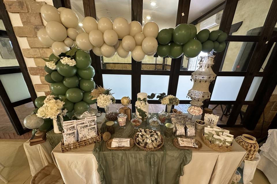 Decoración boda novios