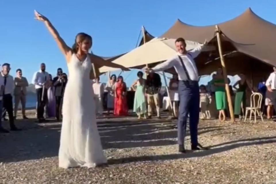 Xisca y Martí, baile nupcial