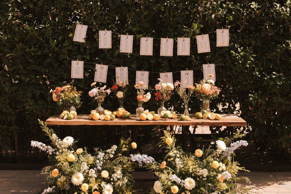 Seating plan