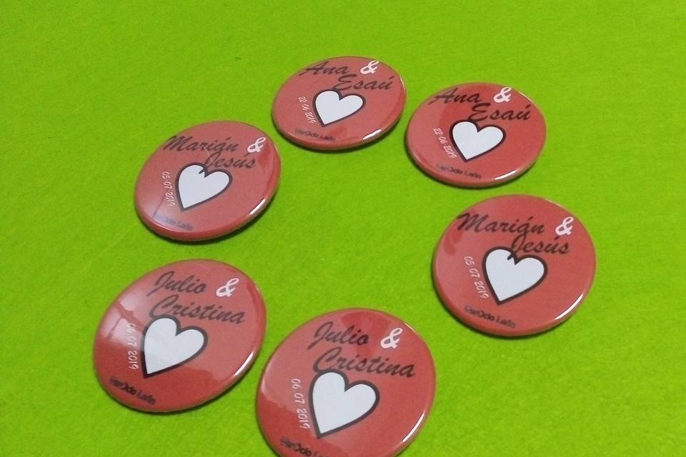 Chapas personalizadas