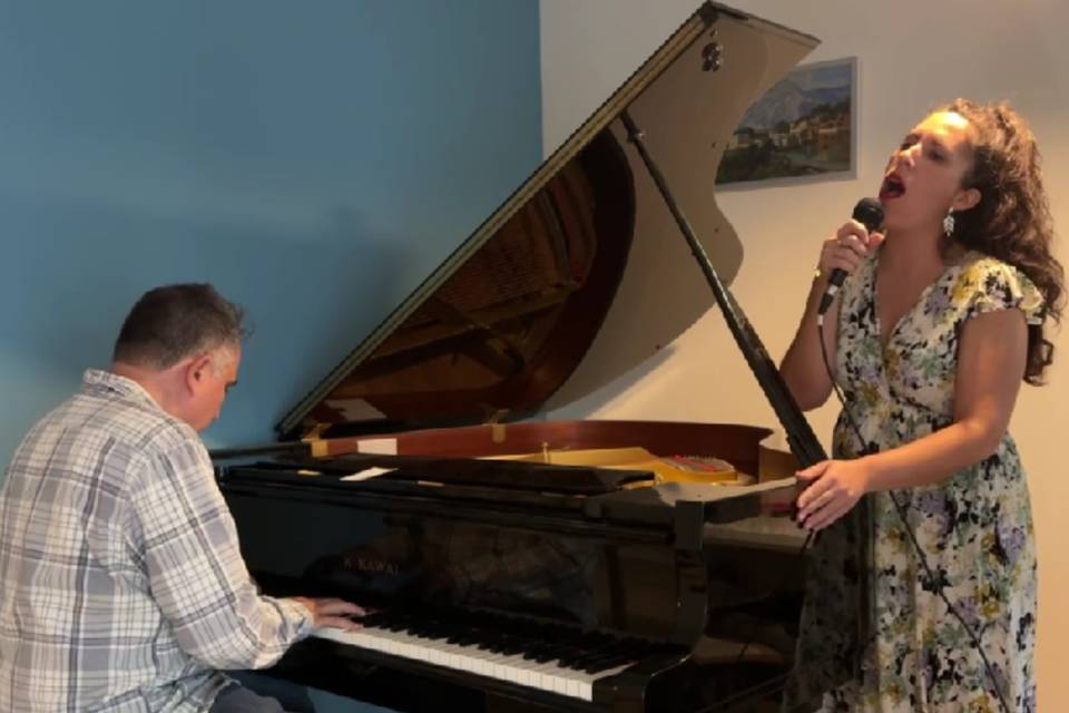 Piano y voz