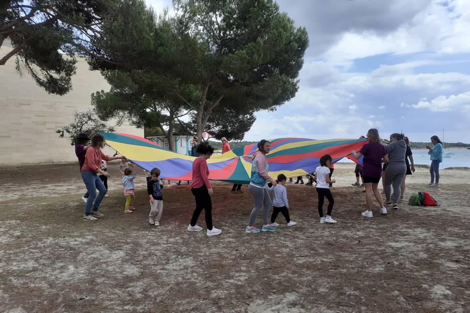 Paracaídas gigante