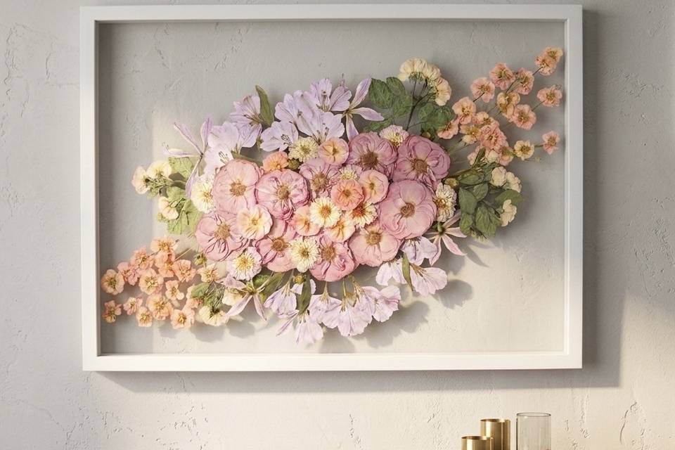 Flores prensadas