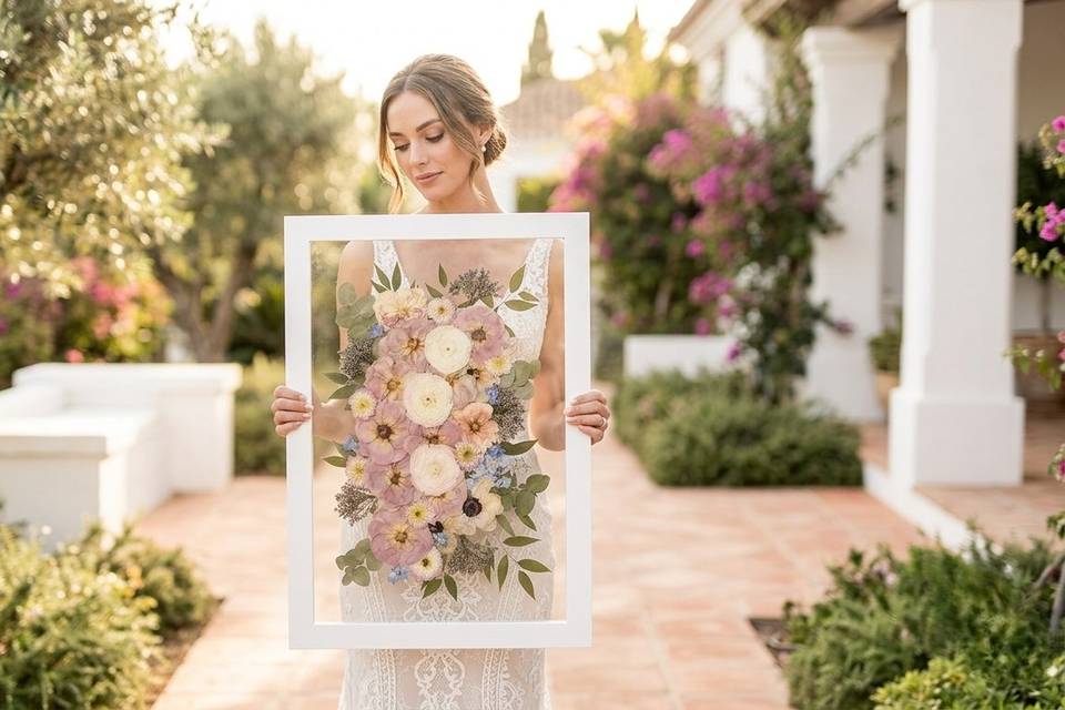 Flores prensadas