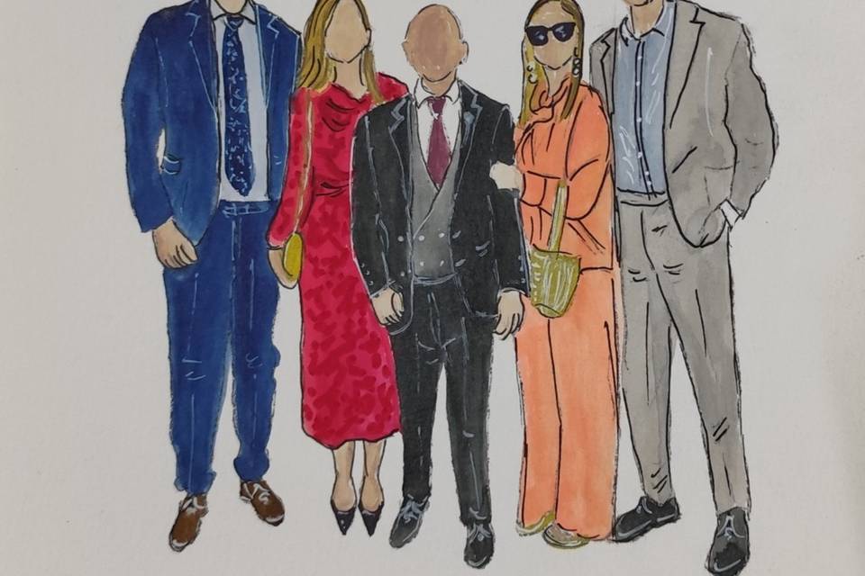 Ilustraciones familiares