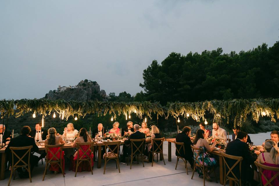 Terraza Guadalest