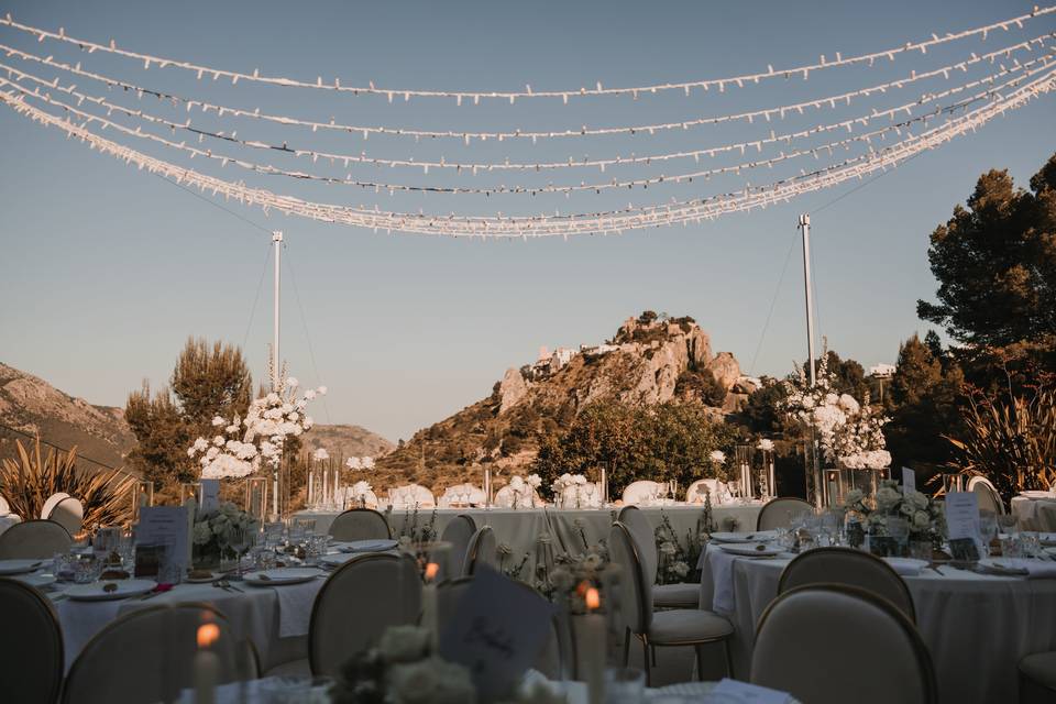 Terraza Guadalest