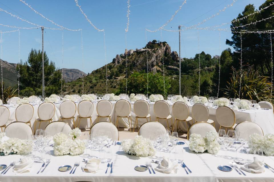 Terraza Guadalest