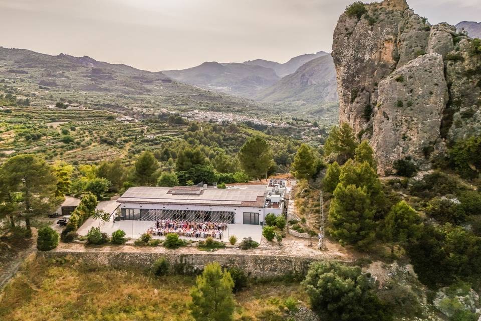 Terraza Guadalest