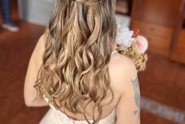 Ondas en semirecogido