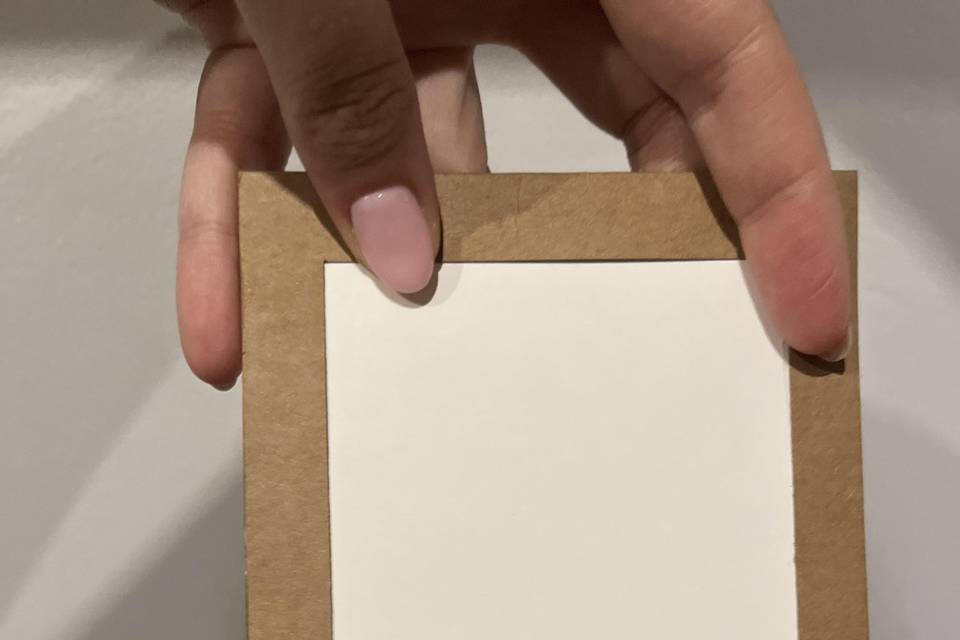 Personalizada por delante