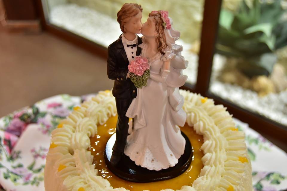 Novios tarta