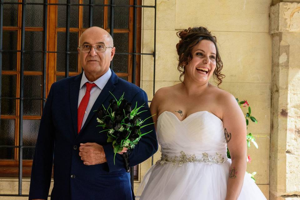 El padre y la novia